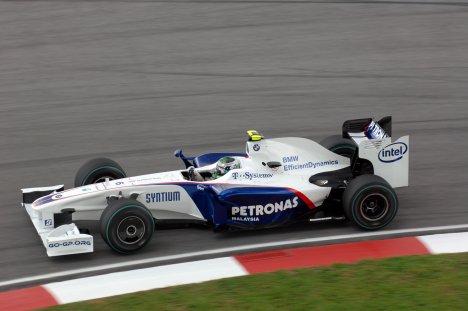 Quick Nick har sat ny rekord i hans BMW Sauber racer
